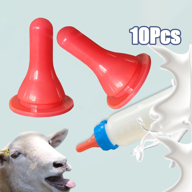 10pcs Dot Kambing Dot Cempe Silkon Merah Dot Anak Kambing