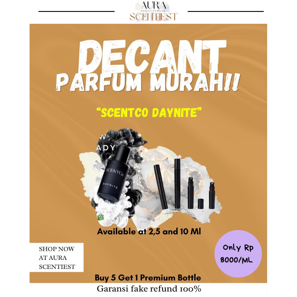 Decant parfum Scentco Daynite (murah)
