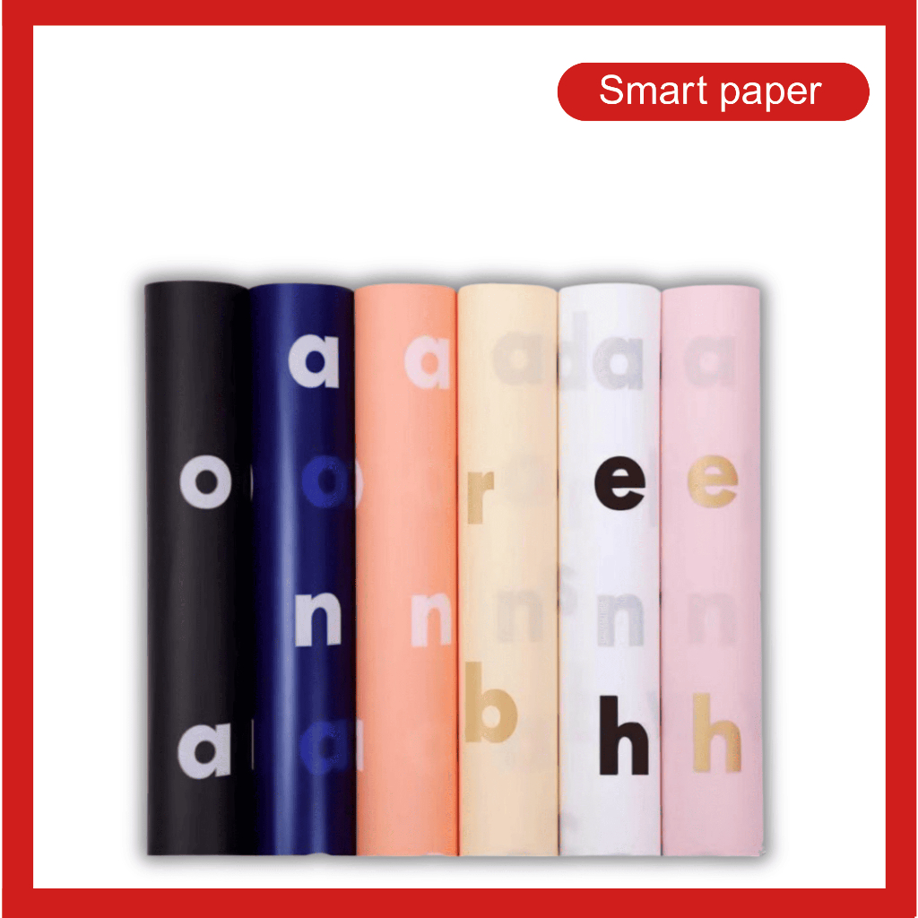 

Isi Isi 20 LEMBAR Kertas Buket Bunga Motif Huruf Flower Wrapping Paper Cellophane Florist KB106