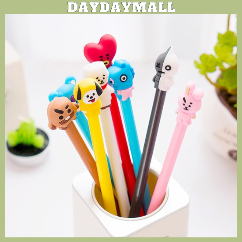 

DD280 Pena Gel / Pulpen Fancy Gel / Pena Karakter BT Bangtan Murah Import
