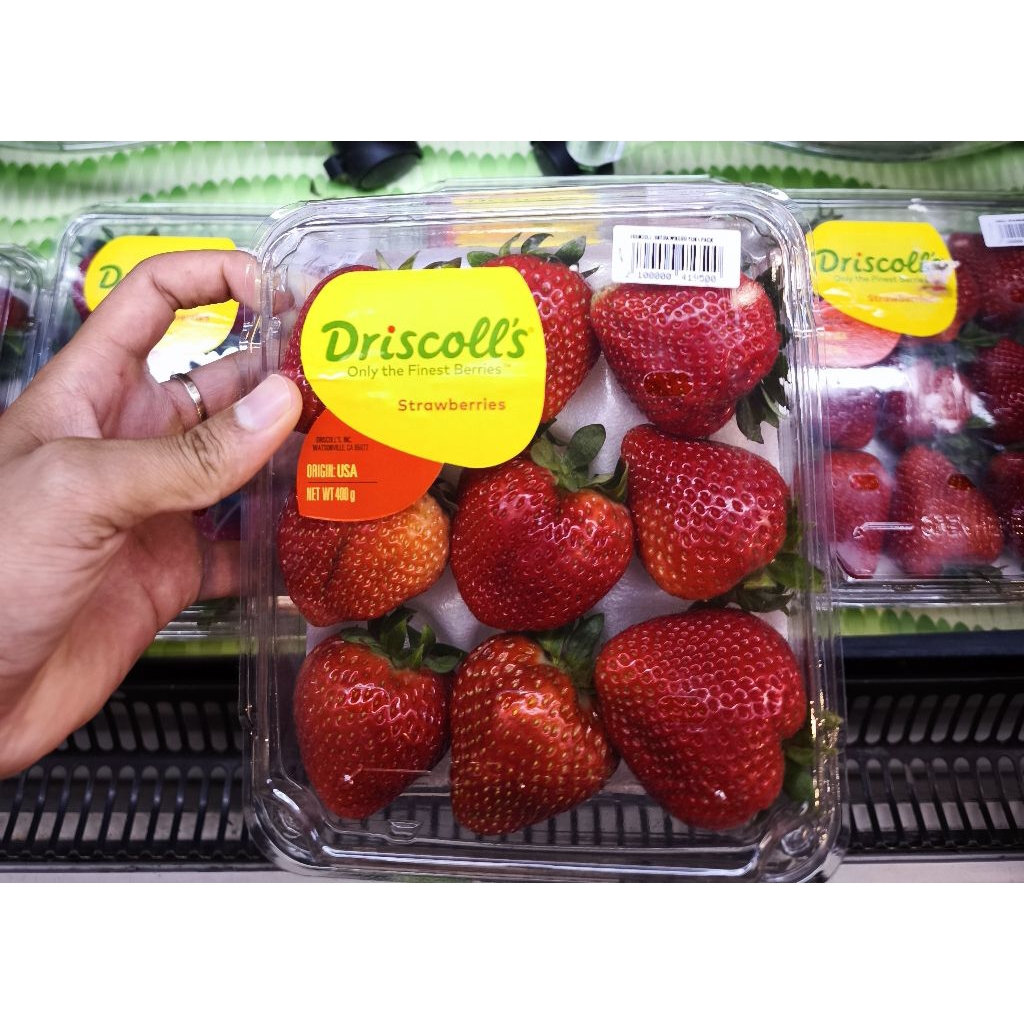 

Strawberry Driscolls Jumbo Fresh / Buah Strawberry Driscolls / Pack