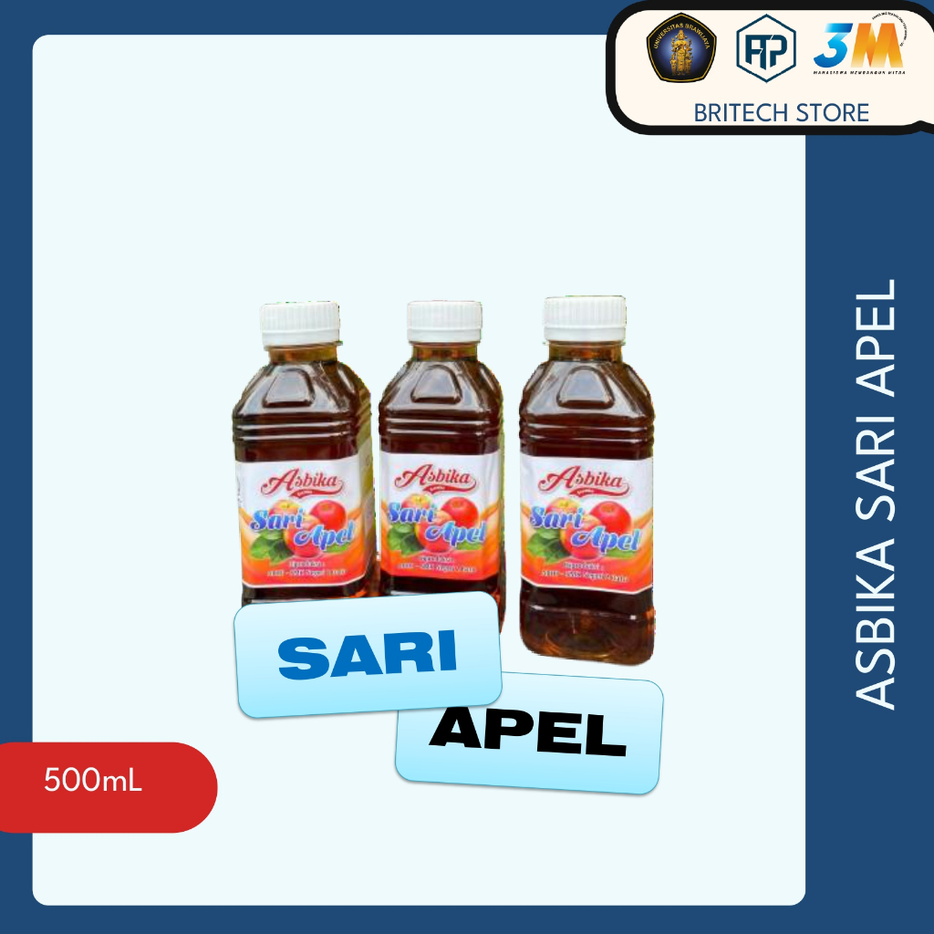 

Sari Apel Botol Asbika Esemka 250 mL