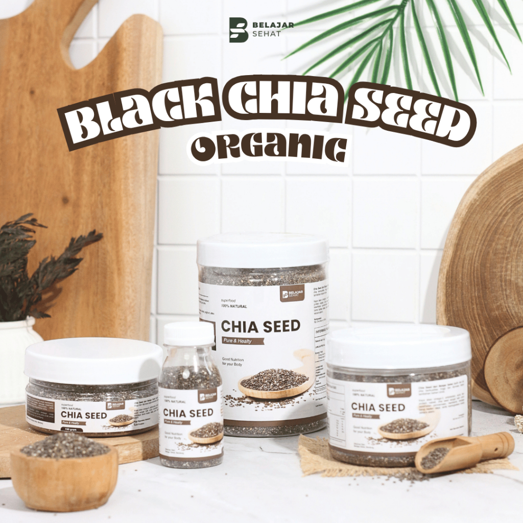 

Chia Seed Natural Chiaseed Ciaseed Premium MPASI Superfood Diet Sehat