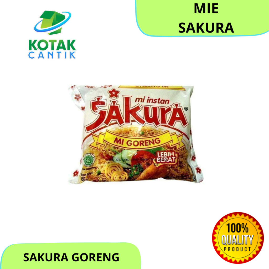 

MIE SAKURA GORENG 1 DOS 1KARTON ISI 40pc