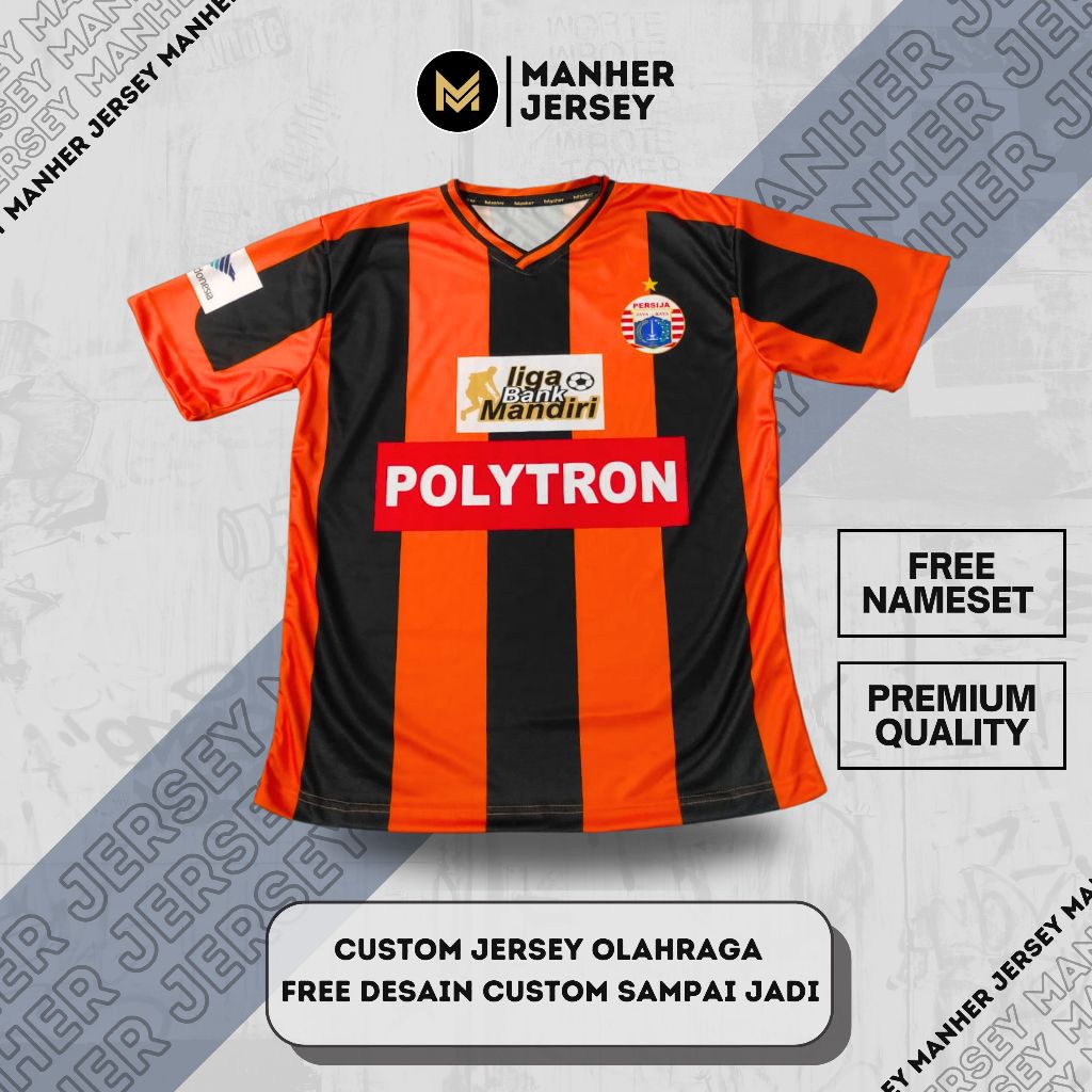 JERSEY PERSIJA 2003 2004 FULL PRINTING