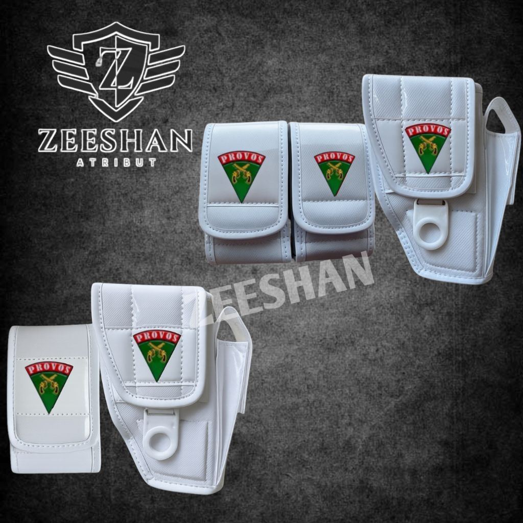 Sarung Pistol Provos Tni /Magazen Pendek/Sarung Senjata Provos Tni Pendek /Holster Pendek