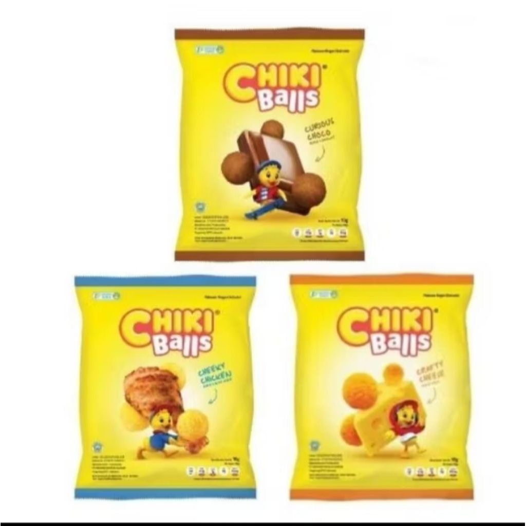 

Chiki Balls Kaldu Ayam Snack Cemilan Ringan 200 Gram