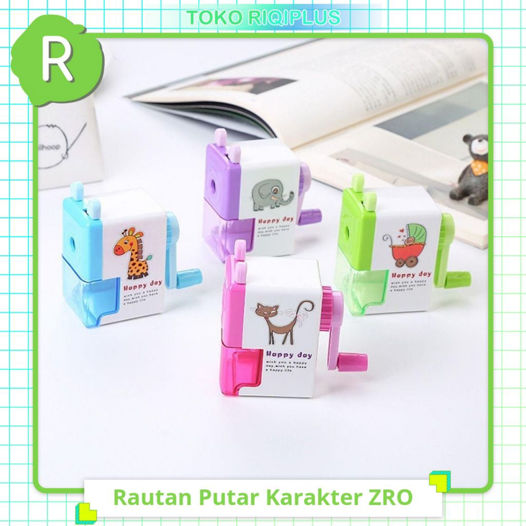 

Rautan Putar Rautan Meja Pensil Lucu Karakter ZRO