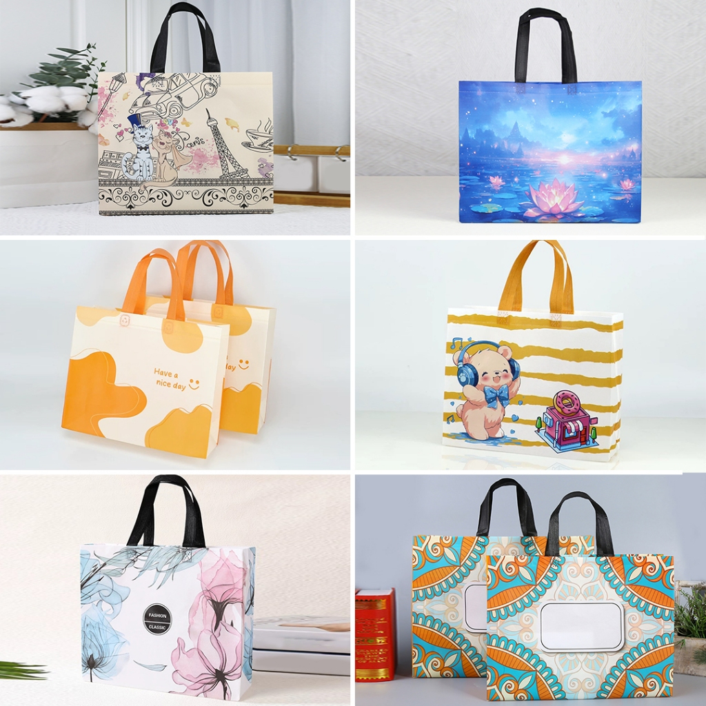 

Tas Belanja - Tas Spunbond - Tas Jinjing - Tas Souvenir - Tas Jinjing Wanita - Tas Lipat - Tas Kado - Kantong Belanja - Souvenir - Kantong
