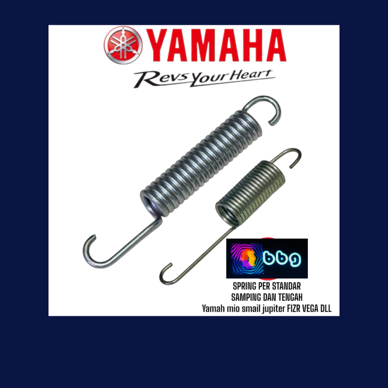 SPRING PER STANDAR TENGAH SAMPING SATU DUA YAMAHA MIO SMAIL SPORTI FINO SOUL JUPITER FIZR DLL ORI