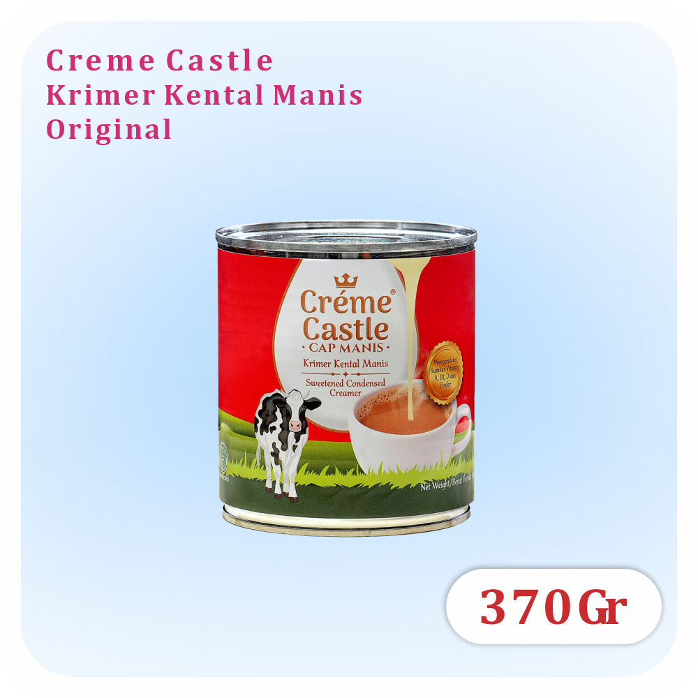 

Creme Castle Krimer Kental Manis 370gr