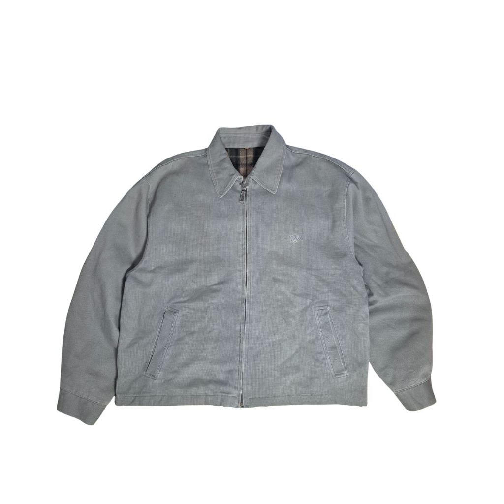 DUXMAN BOXY WORK JACKET NAVY