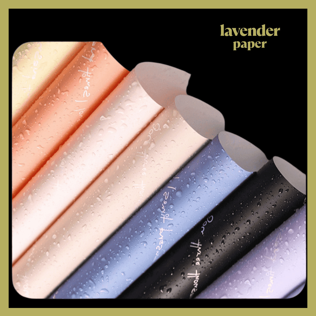 

Kertas Buket Bunga Matte Solid BiColor Cellophane Flower Wrapping Paper Valantine Dua Warna Bi Color KB055