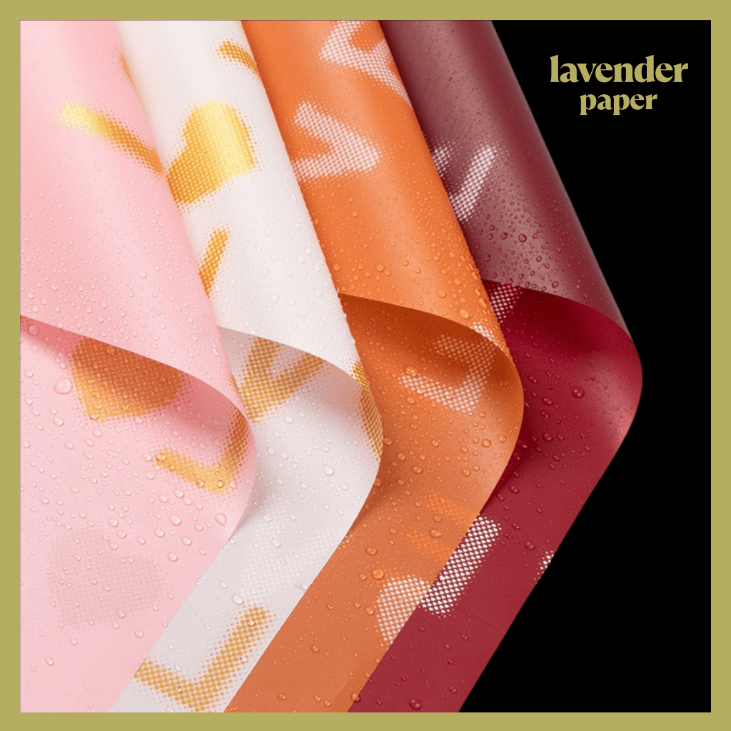 

Kertas Buket Bunga Motif Love Kertas Bunga Cellophane Flower Wrapping KB060