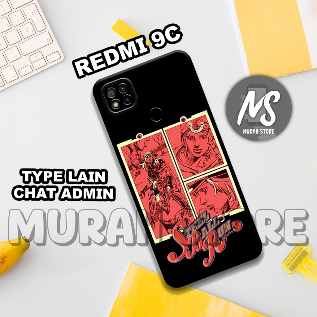 Softcase Karet REDMI 9C/MS48/Motif ANIME/Case REDMI 9C/Silikon REDMI 9C