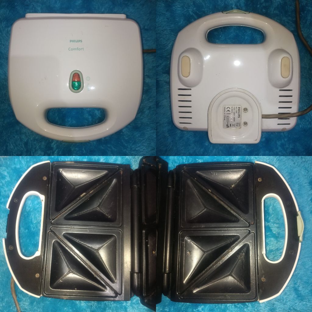 Pemanggang Roti Philips Sandwich Maker Preloved