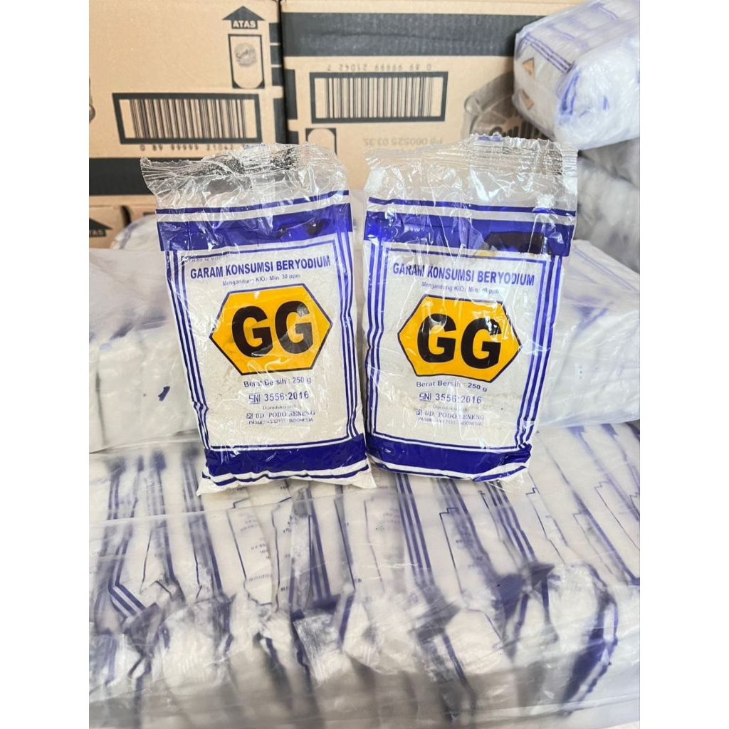 

PROMO Garam beryodium cap GG isi 24 pcs halus dan kasar