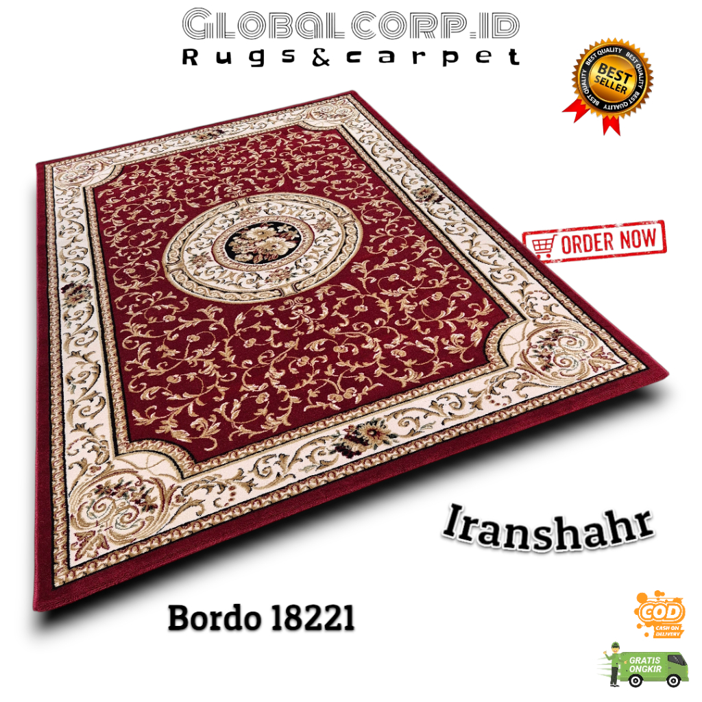 KARPET PERMADANI IRANSHAHR 120X170 CM (PREMIUM)