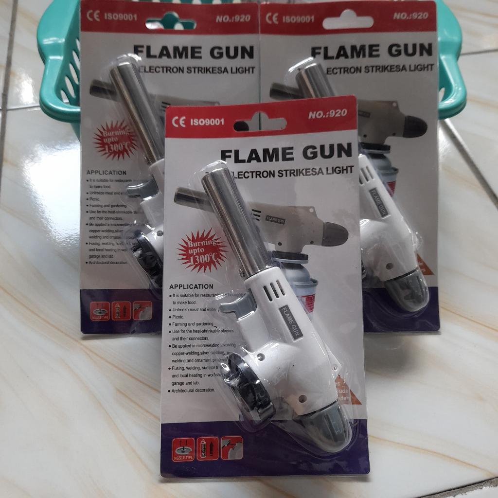 Flame Gun Kepala Gas Butane – Alat Semprot Api Serbaguna