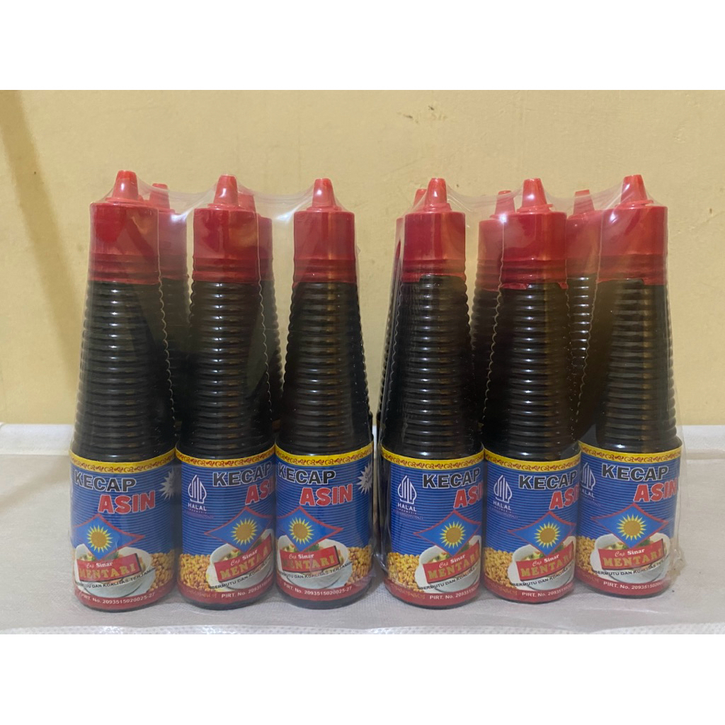 

Soy Sauce | Kecap Asin Cap Sinar Mentari 150ml
