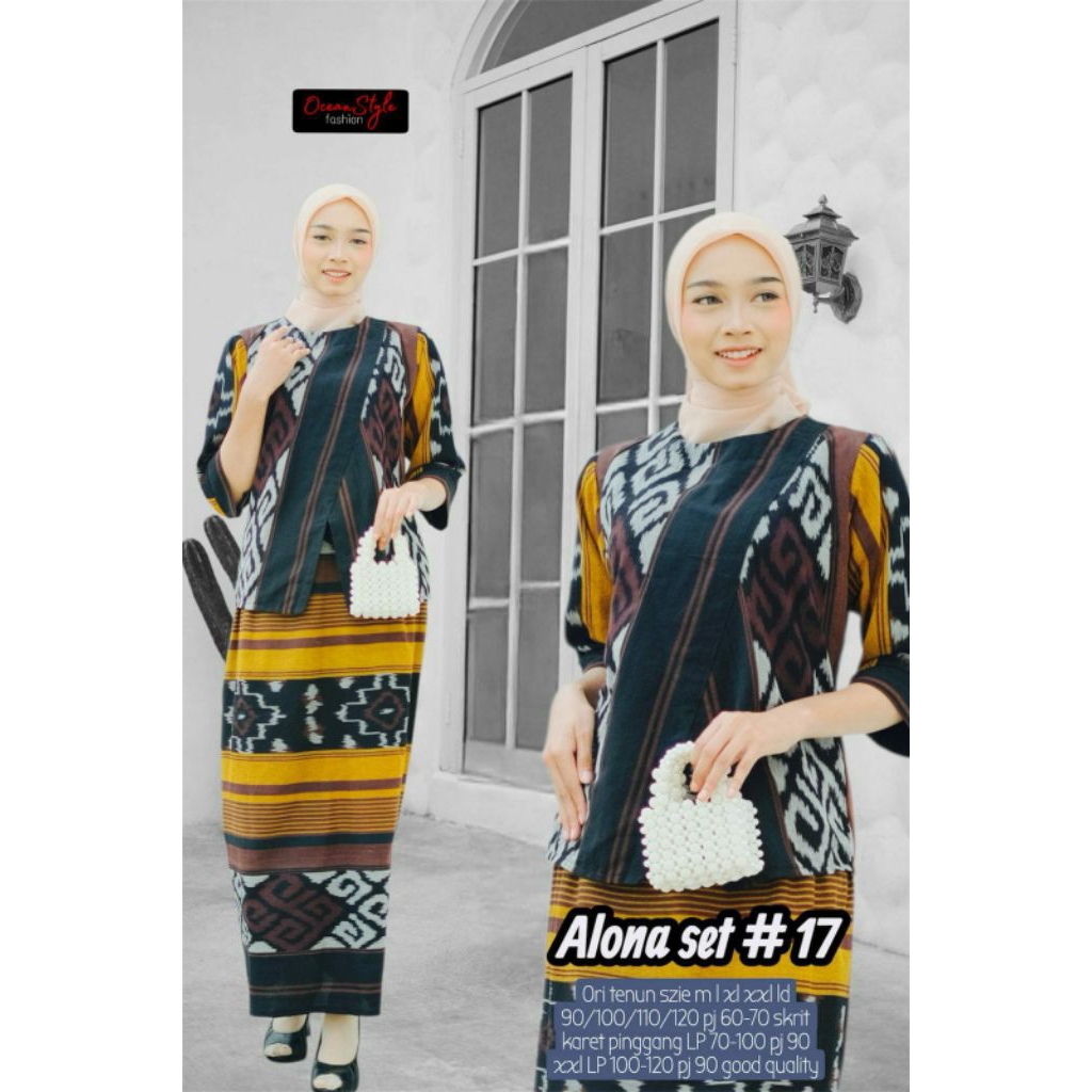 Setelan Tenun rok troso