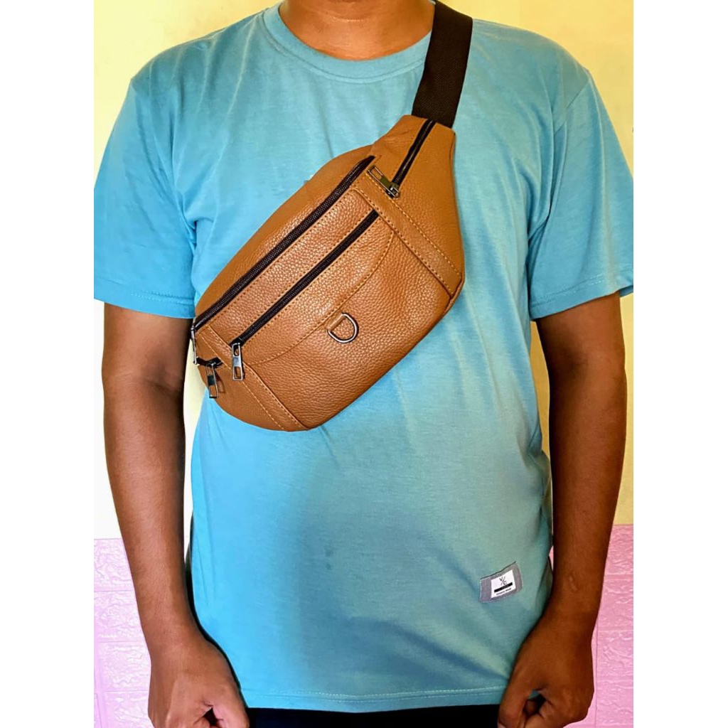 Tas Waitsbag Kulit Asli Garut Tas Pria Kulit Asli Original Terlaris