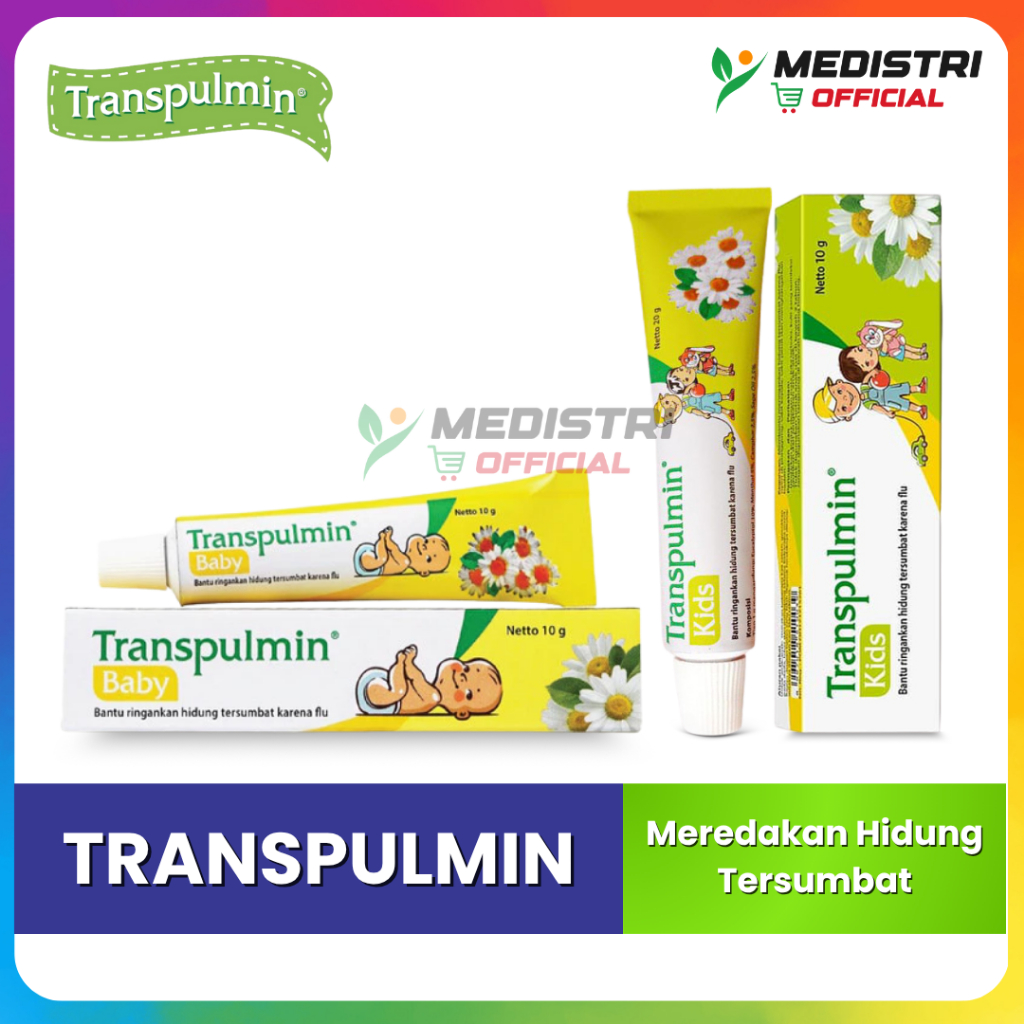 Transpulmin Baby Kids 10gr 20gr Balsam Bayi Batuk Pilek