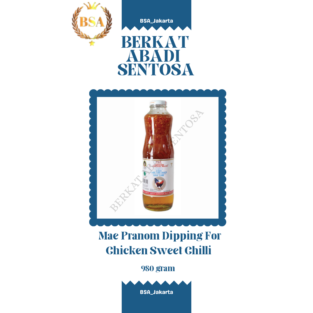 

Mae Pranom Dipping For Chicken Sweet Chilli (980 gr)