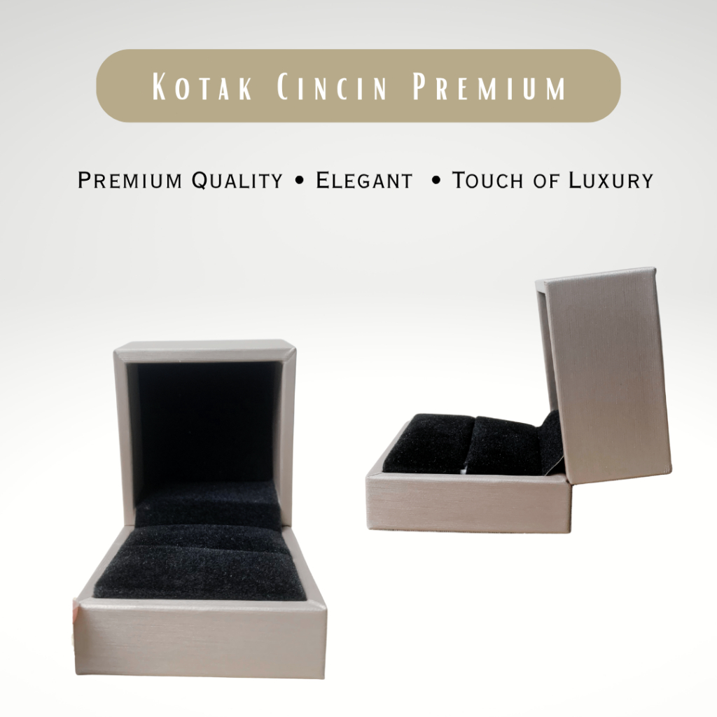 

[BISA COD] Kotak cincin premium 6 X 6.5 X 5 cm Kualitas super