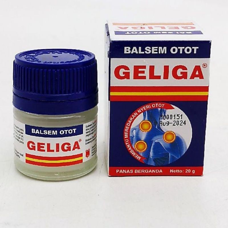 Balsem Otot GELIGA / Balsem Geliga 20 gr