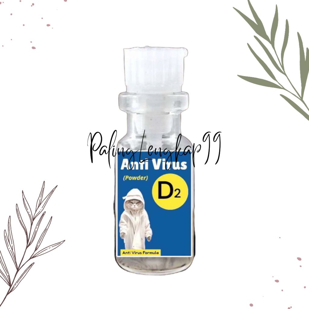 D2 Cat - Obat Distemper Kucing Virus Calici Virus