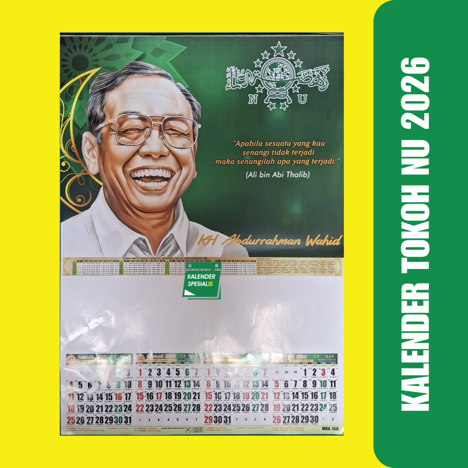 

PROMO KALENDER DINDING TOKOH NU NAHDLATUL ULAMA TERBARU SERI BEST SELLER