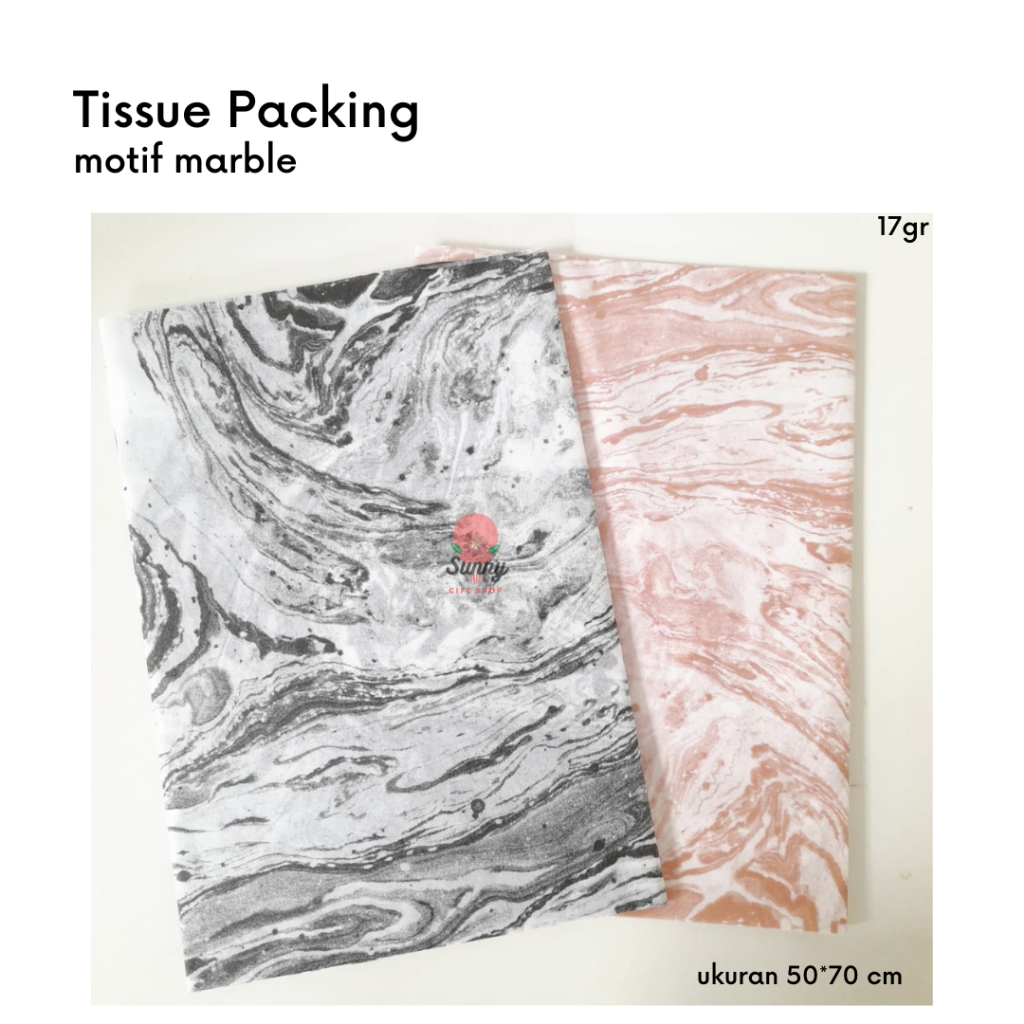 

Tissue Packing Motif Marble 17gr / Kertas tisu/kertas baju/kertas packing/kertas sepatu/kertas kado/kertas bungkus / Kertas tissue paper/kertas sydney / kertas tisu / ERTAS Packing Hampers/ Kertas Baju/ Kertas Sepatu/ Kertas Kado