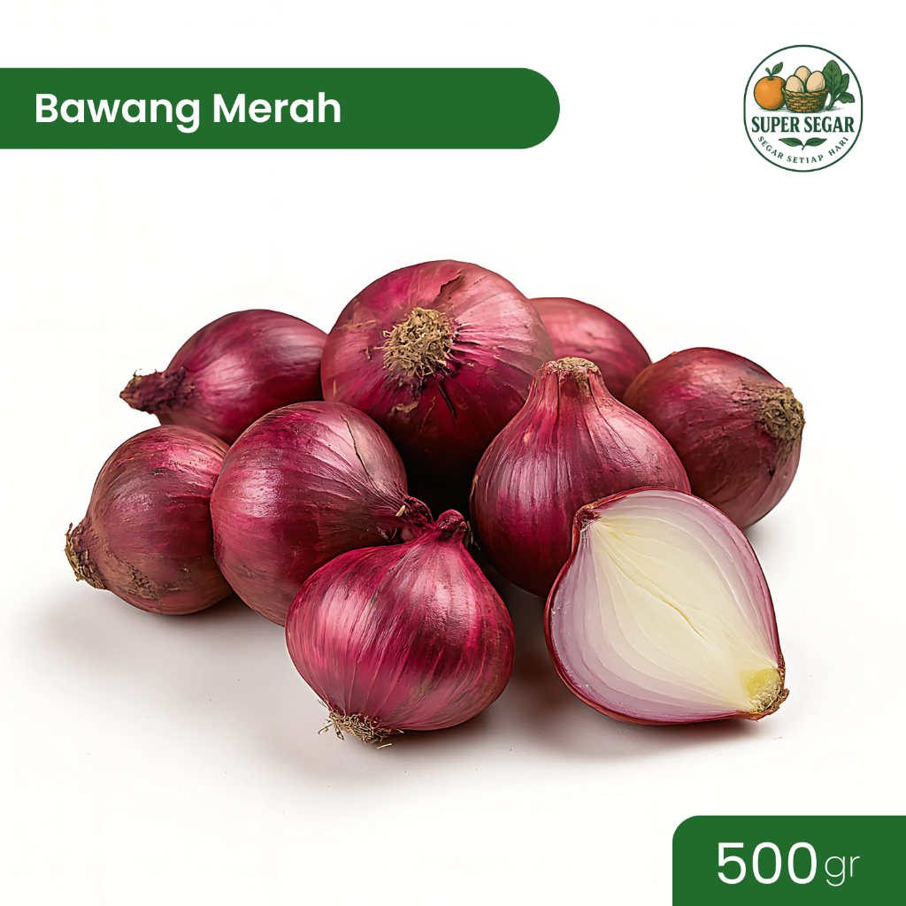 

Bawang Merah Regular 250-1000gr Super Segar