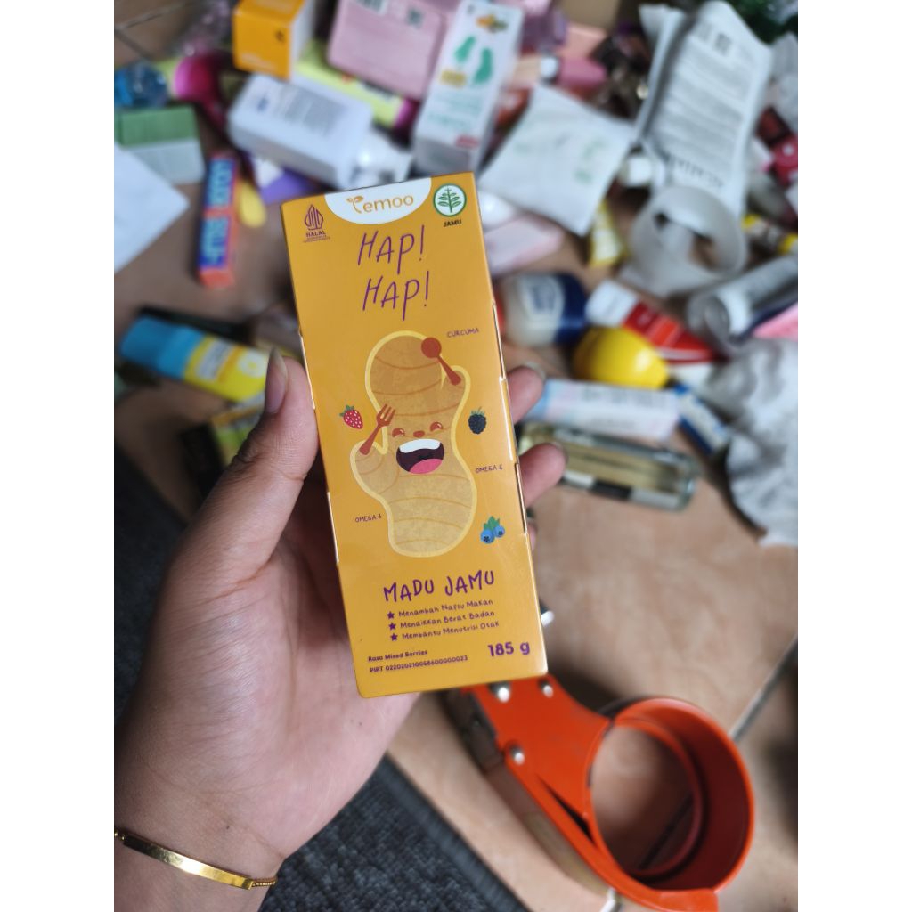 

Temoo hap hap madu jamu isi 185g
