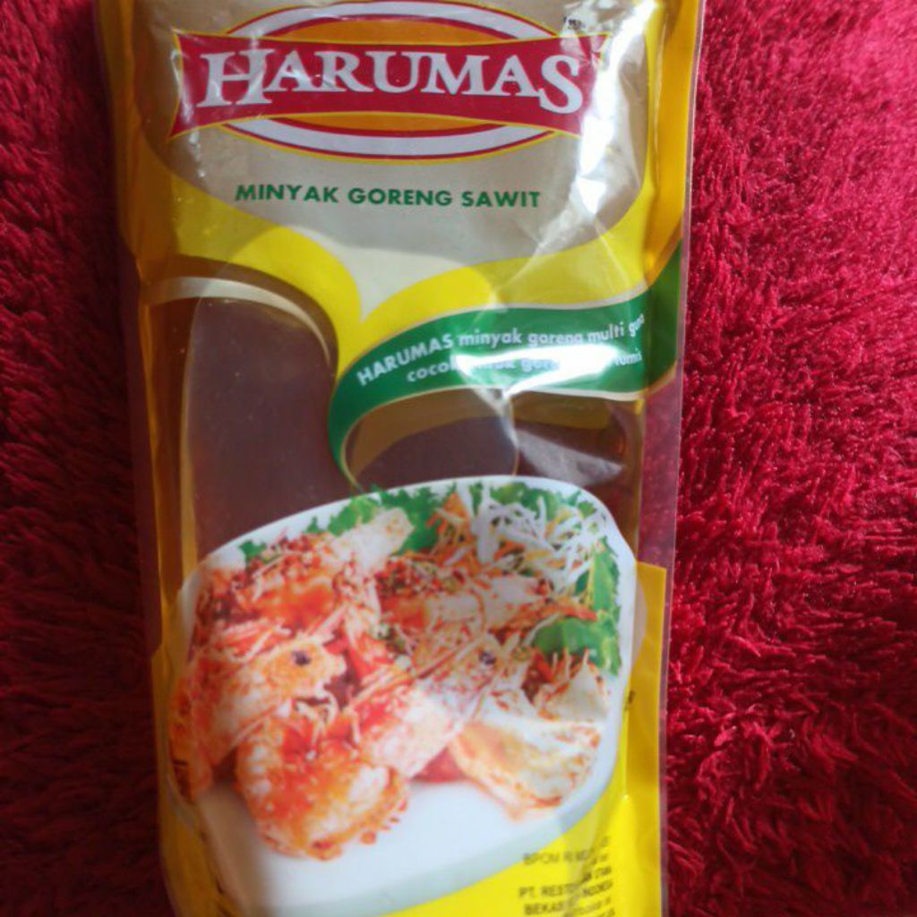 

Minyak goreng 1 liter harumas