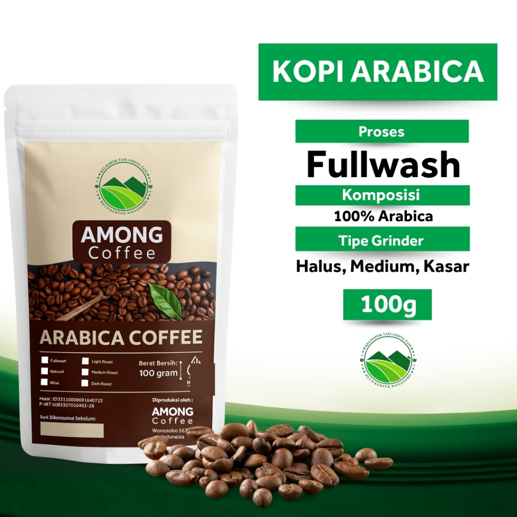 

Kopi Arabica Fullwash 100% Kualitas Premium Kopi Gunung Sindoro Sumbing