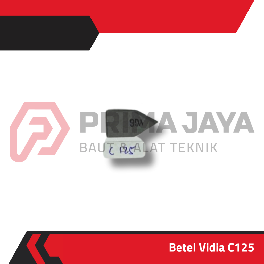 BETEL WIDIA / MATA BUBUT WIDIA / BATU WIDIA / CEMENTED CARBIDE TIP C125 (ECERAN)