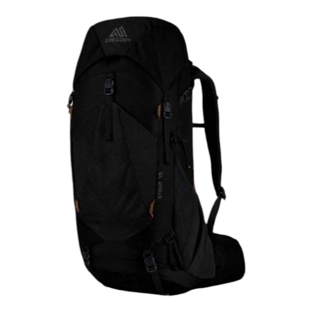 GREGORY STOUT 45 PLUS SIZE BACKPACK - BLACK