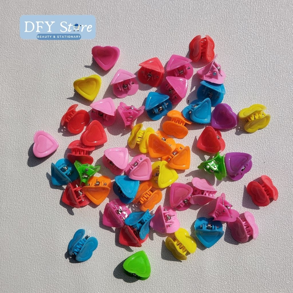 Jepit Rambut Aksesoris Anak / Jepit Mini Love / Jepit Kecil Anak Perempuan