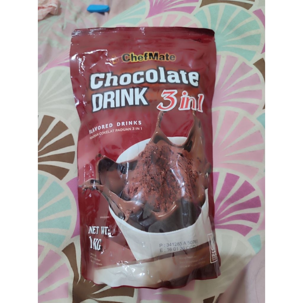 

chefmate drink chocolate 1kg, 500 gr matcha latte, caramel machiato