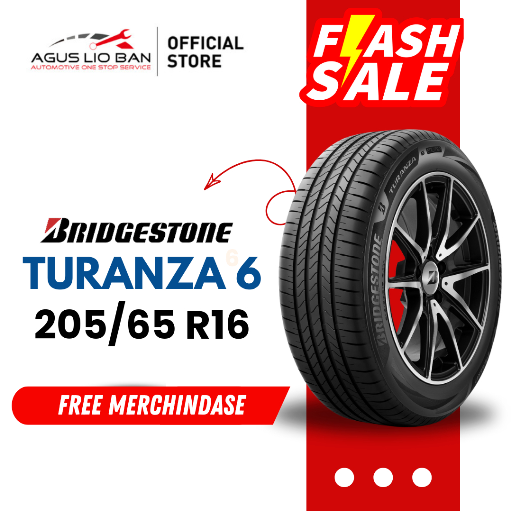 Ban Mobil Bridgestone Turanza 6 205/65-16 R16 95V Mobil ban Innova Reborn