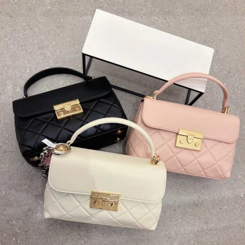 Tas Leather Premium - Slingbag CK - Alva Handle Bag Mini #9022