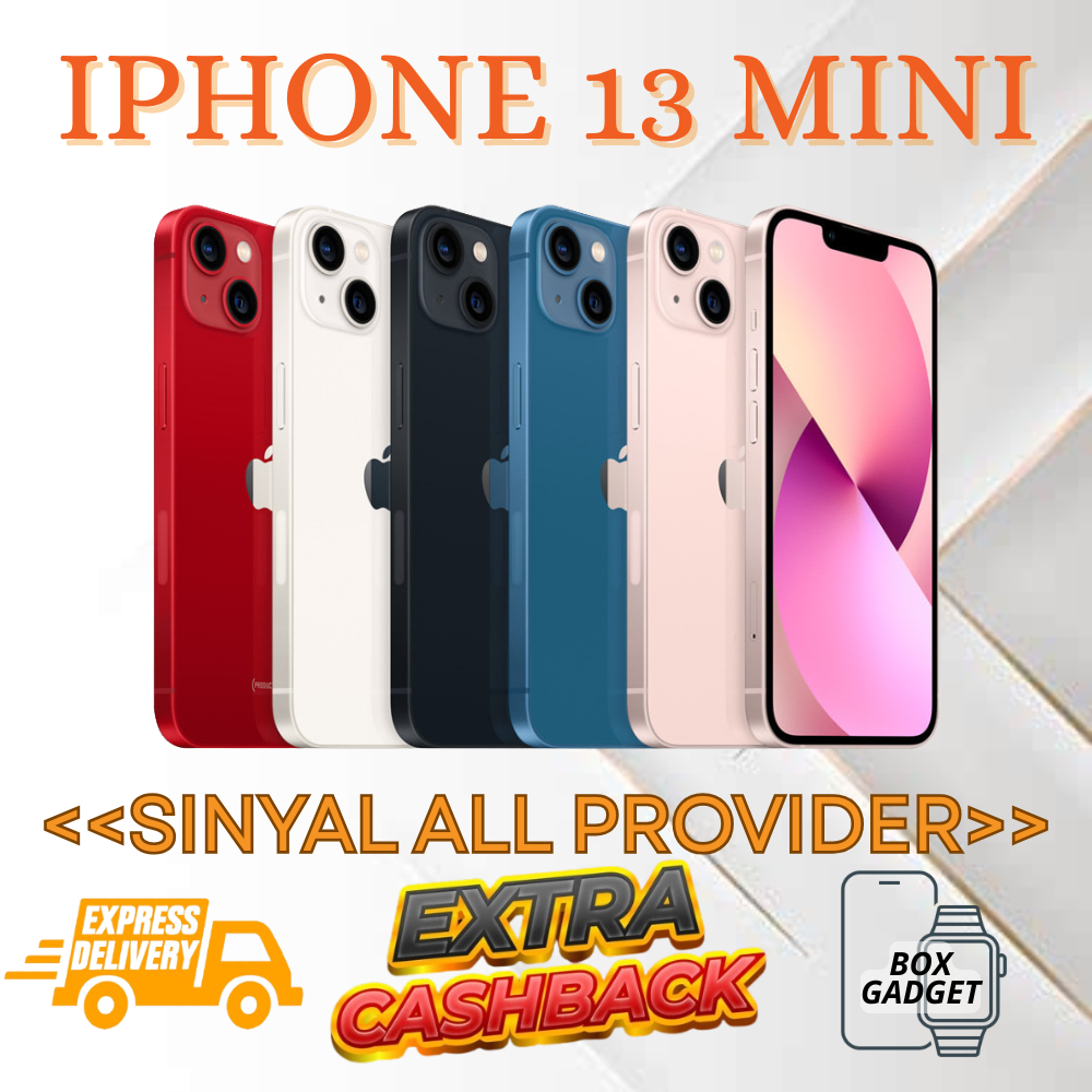 IPHONE 13 MINI 128GB-512GB SECOND HAND GARANSI 2 BULAN TERPERCAYA