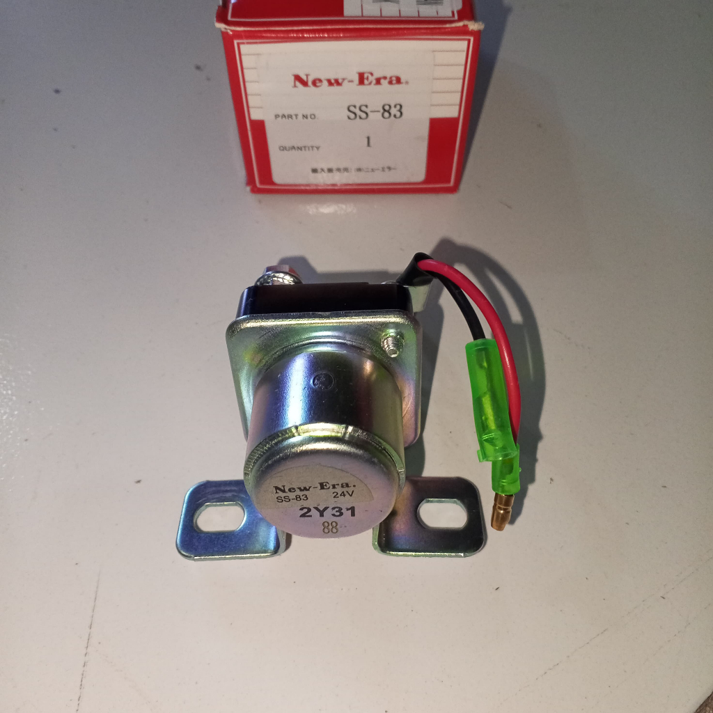 RELAY STATER/RELAY GLOW PLUG/RELAY SWITCH STATER FUSO CANTER/PS125/CTR KECIL 24V NEW ERA(SS-83