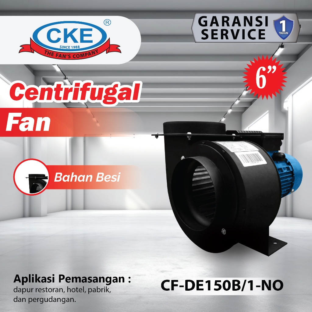 MINI CENTRIFUGAL FAN CKE CF-DE150B/1-NO 6INCH 220V BLOWER KEONG