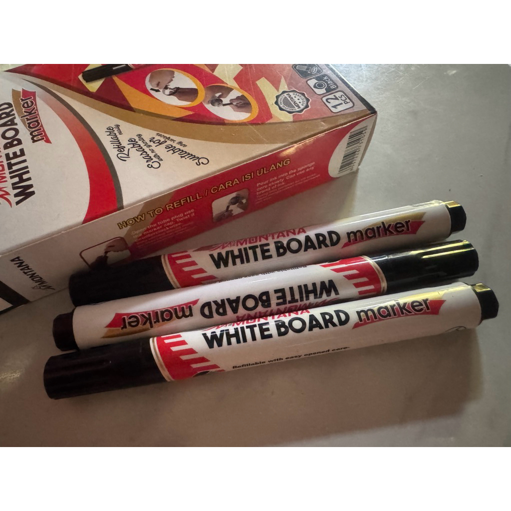 

Spidol Hitam Papan Tulis / White Board