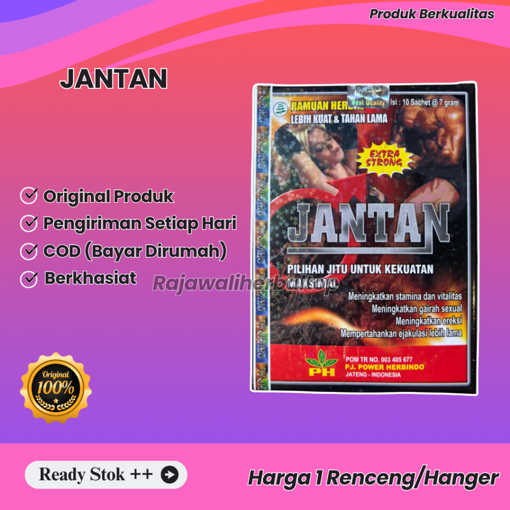 

JANTAN ORIGINAL KAPSUL STAMINA