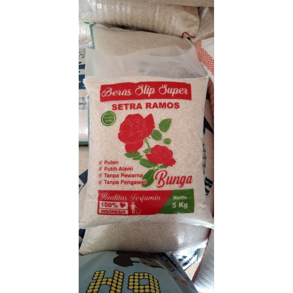 

Beras Premium cap Bunga