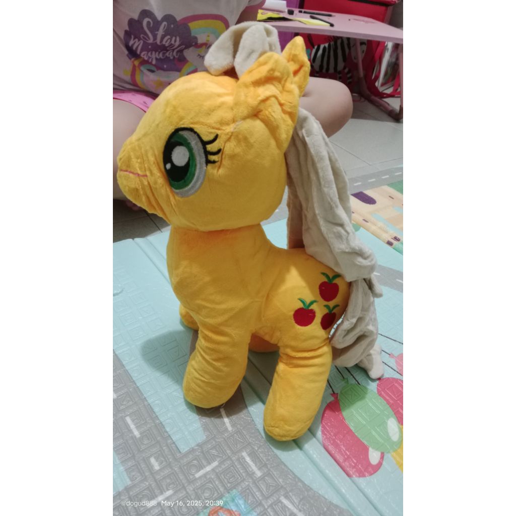 boneka pony apple jack orange